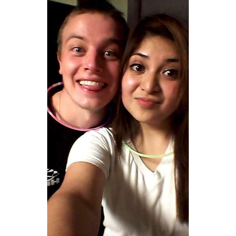 Our very first picture together. We never knew how important we would become to one another. Also, date on when this happened is very unknown. It was college....