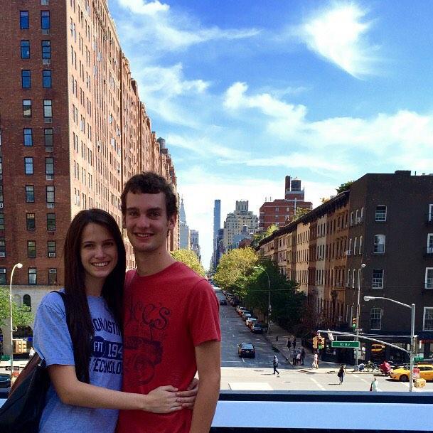David's first visit to NYC to see Lauren at FIT