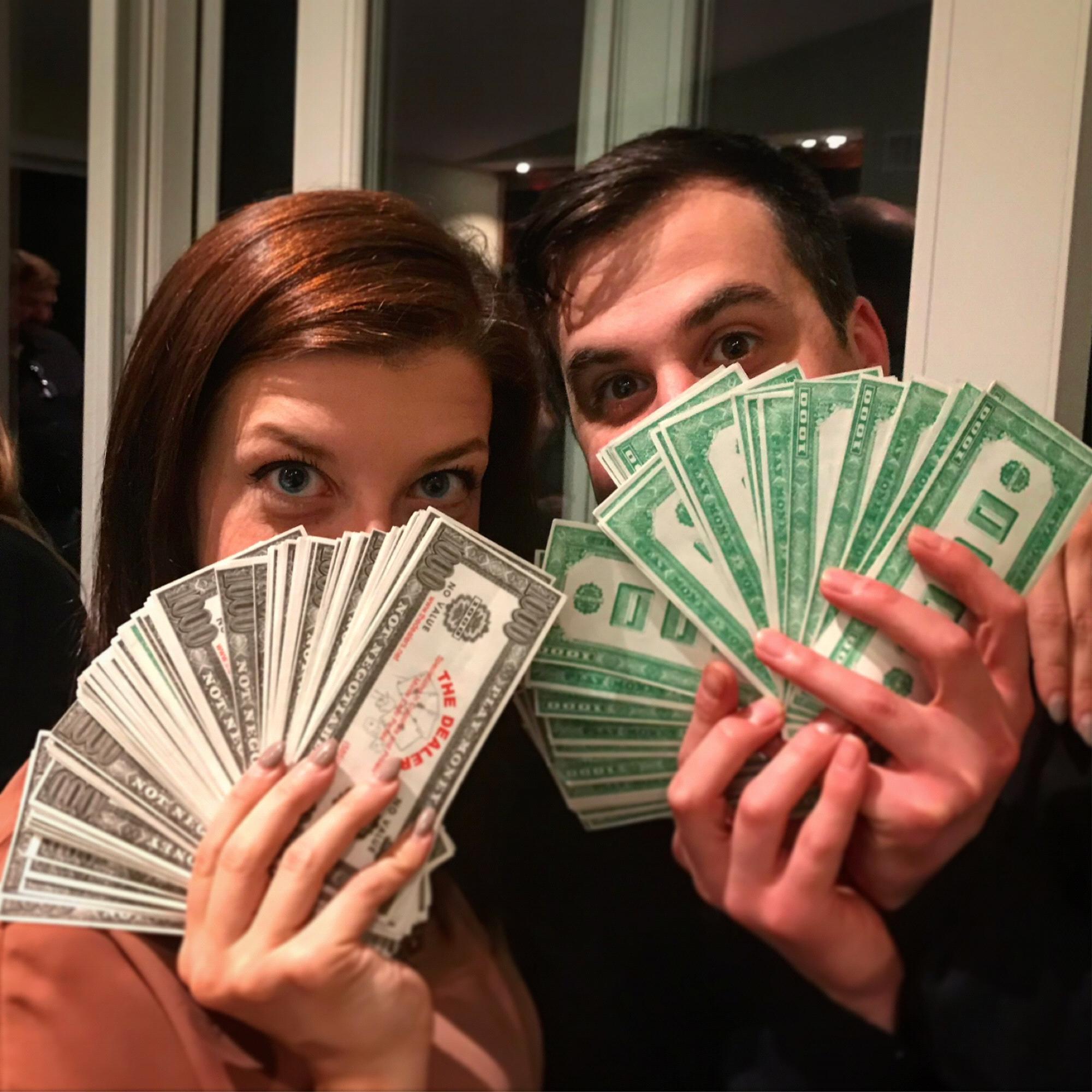 Casino night party! 2nd place winners!