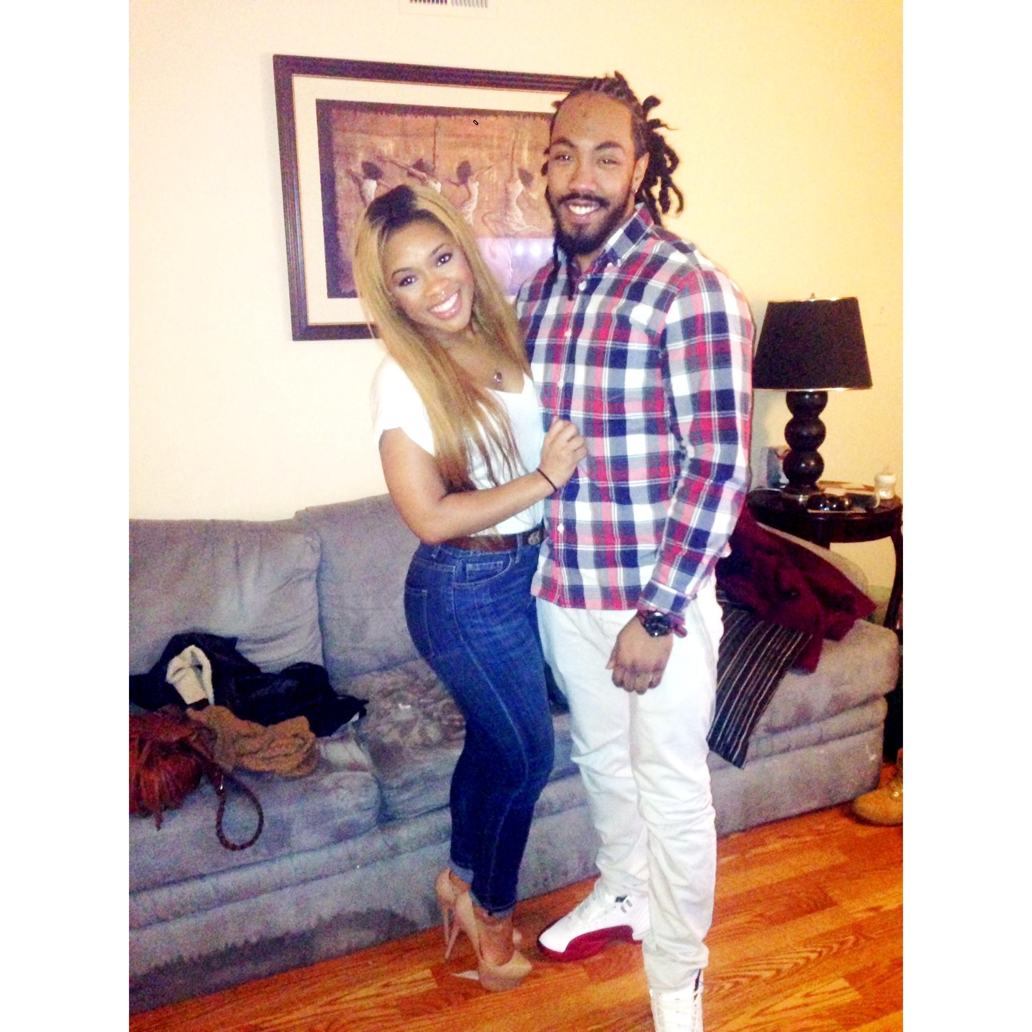 Our first holiday spent together, Thanksgiving 2013. Still one our fav pics!