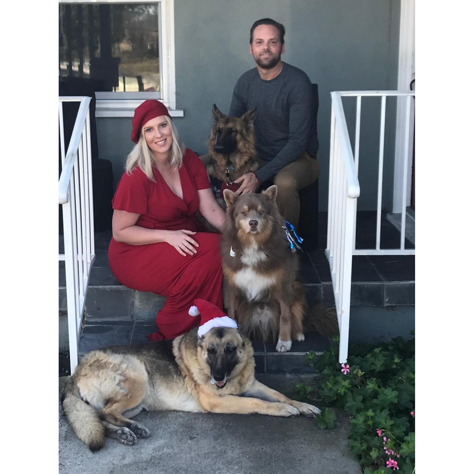 Family photo at the Culver house!