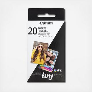 20-Sheet ZINK Photo Paper Pack