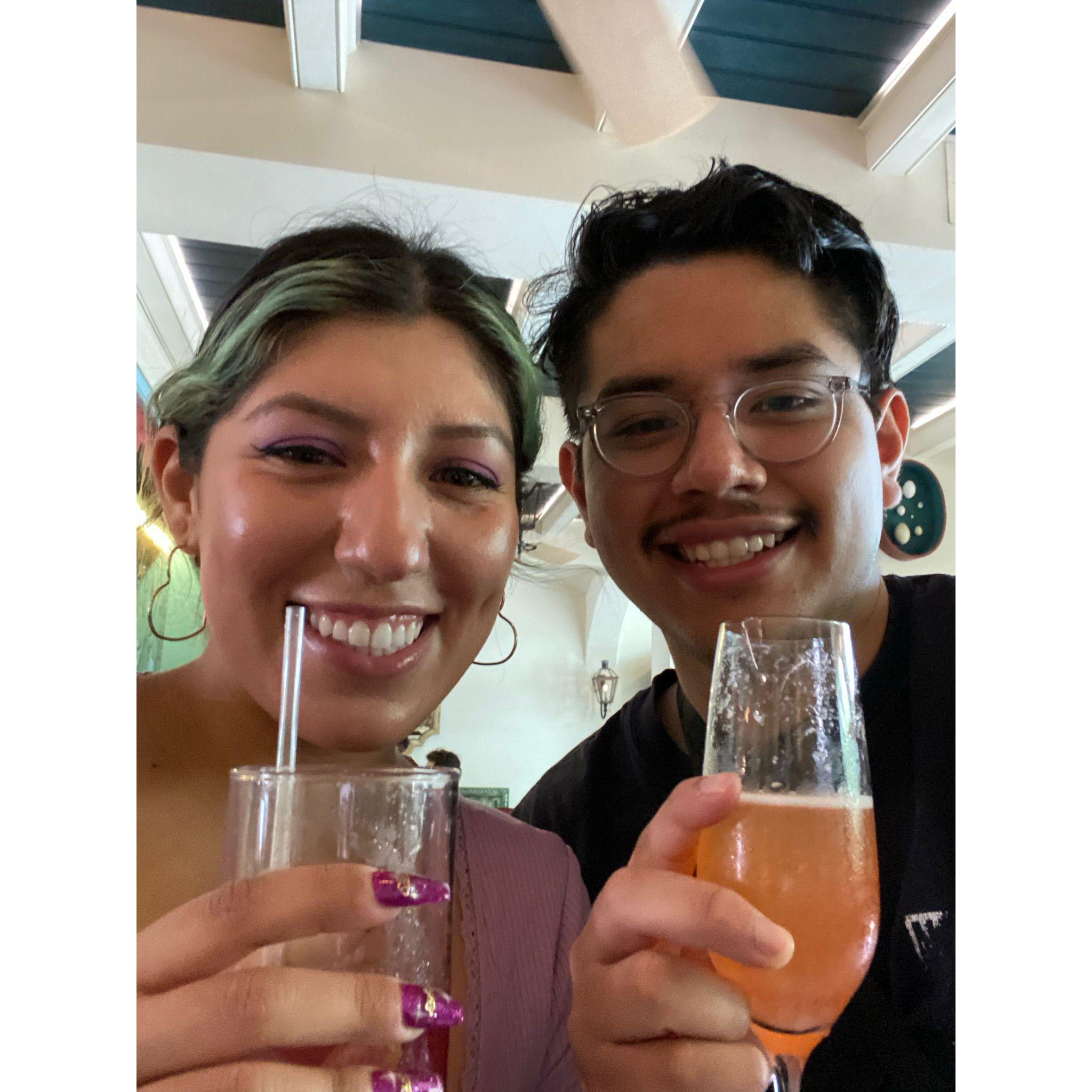 Our first time in New Orleans, we love brunch!
