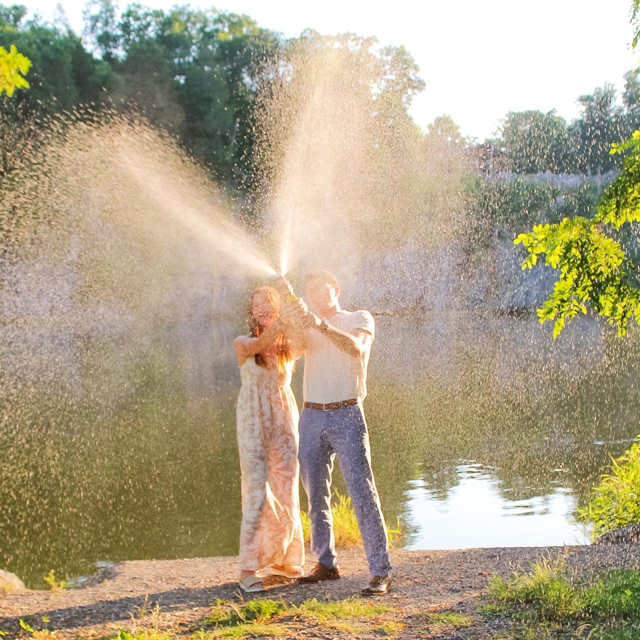 She said yes! Lets celebrate!