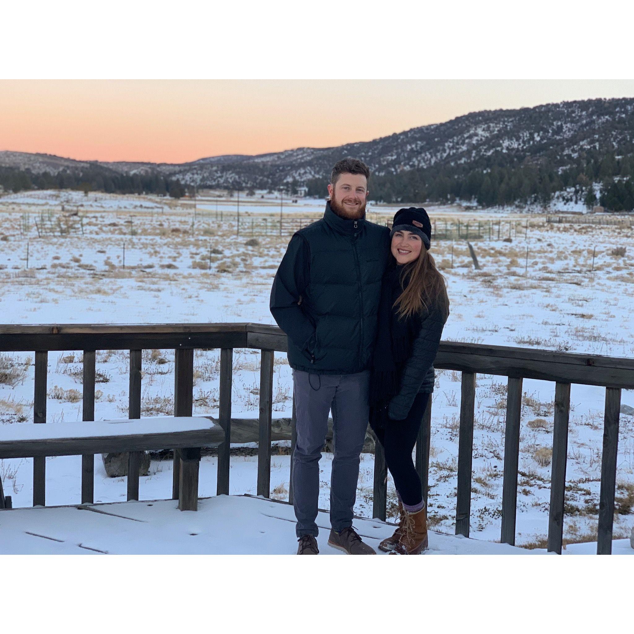 Ringing in 2019 was the first New Years that Alex and Marissa spent together. They celebrated in Big Bear, California.