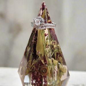 Floral preservation: ring holder