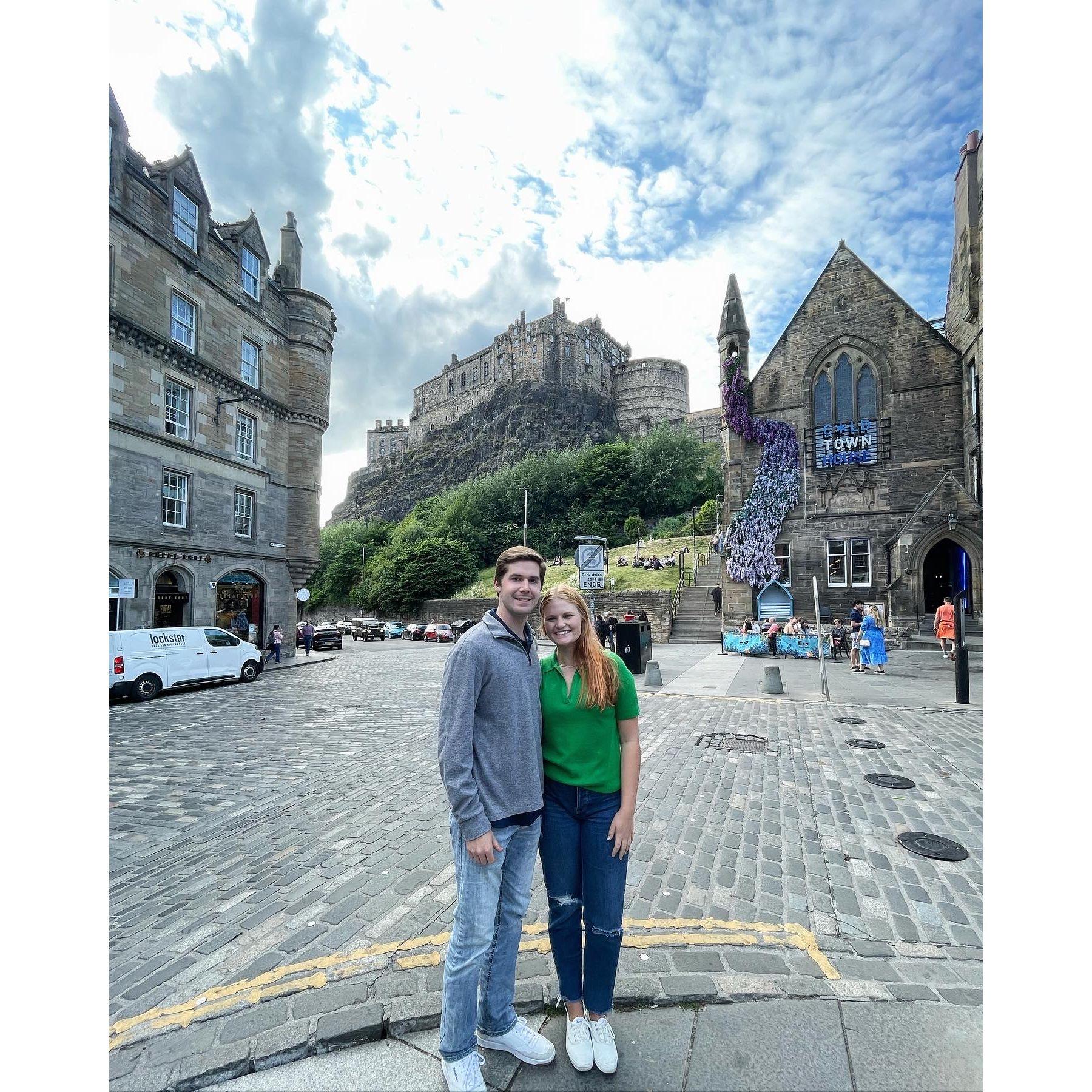 Collin moved to Edinburgh, Scotland after graduation