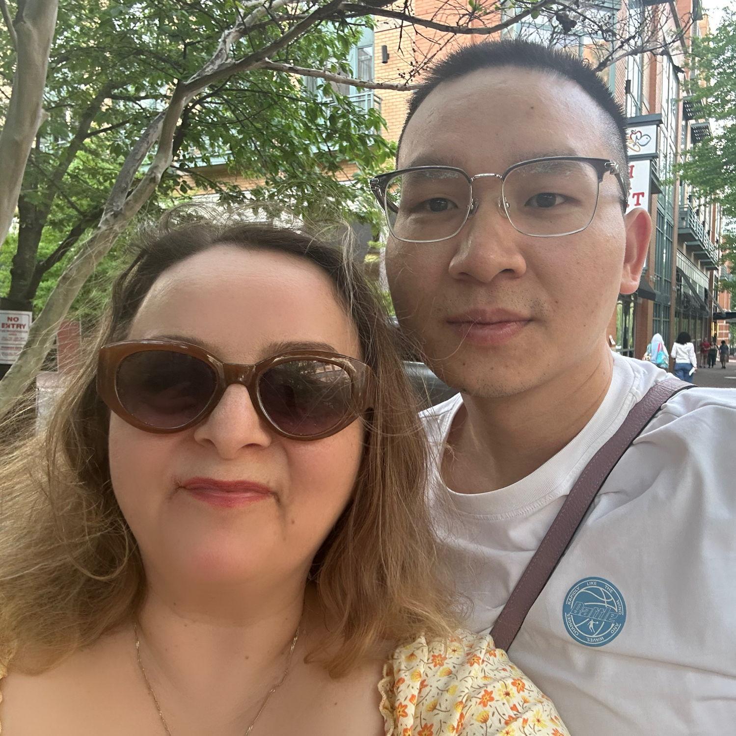 Just us, a beautiful spring day, and another memory to cherish