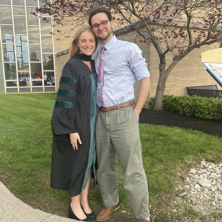 Liv's graduate school graduation!