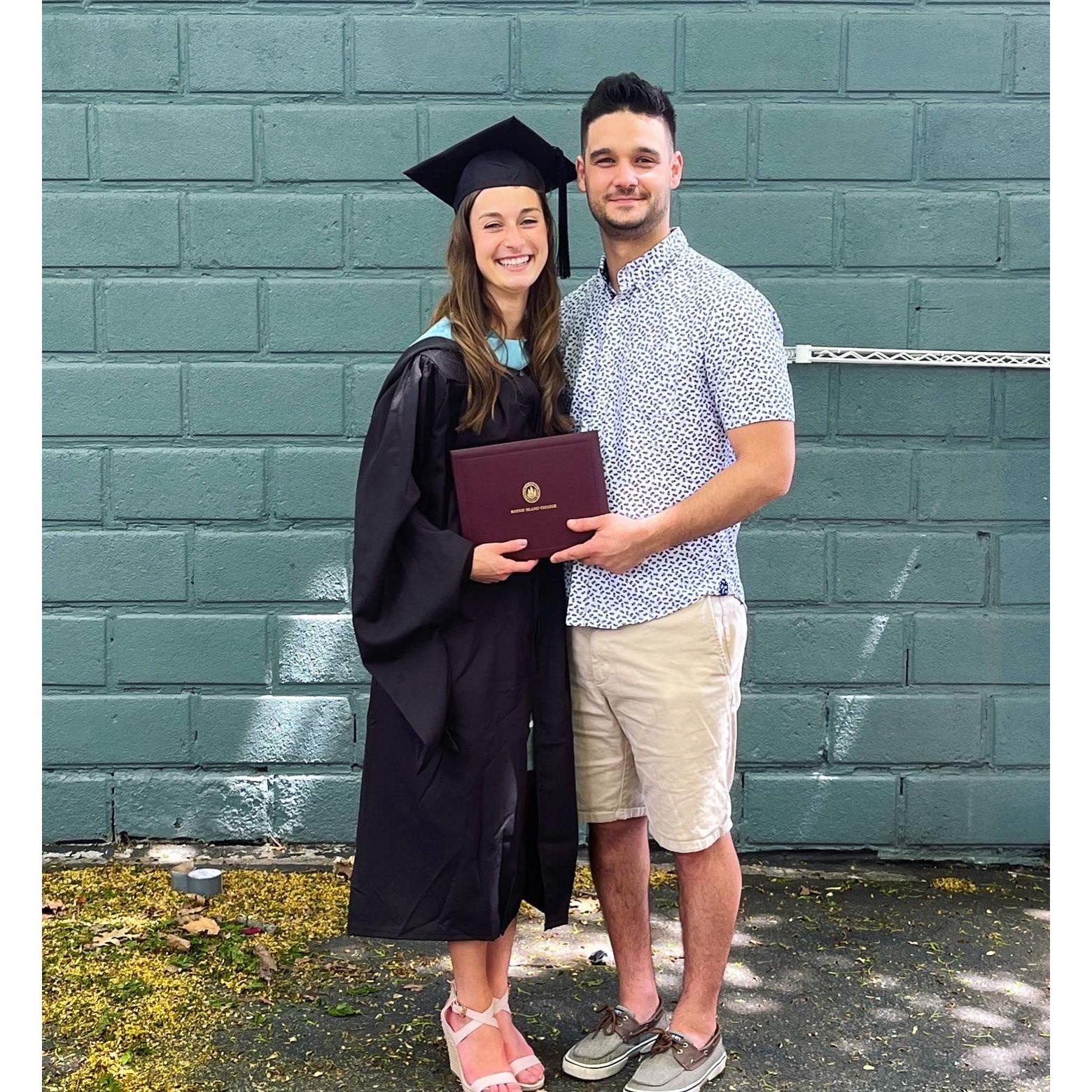 Courtney's Graduation from Rhode Island College