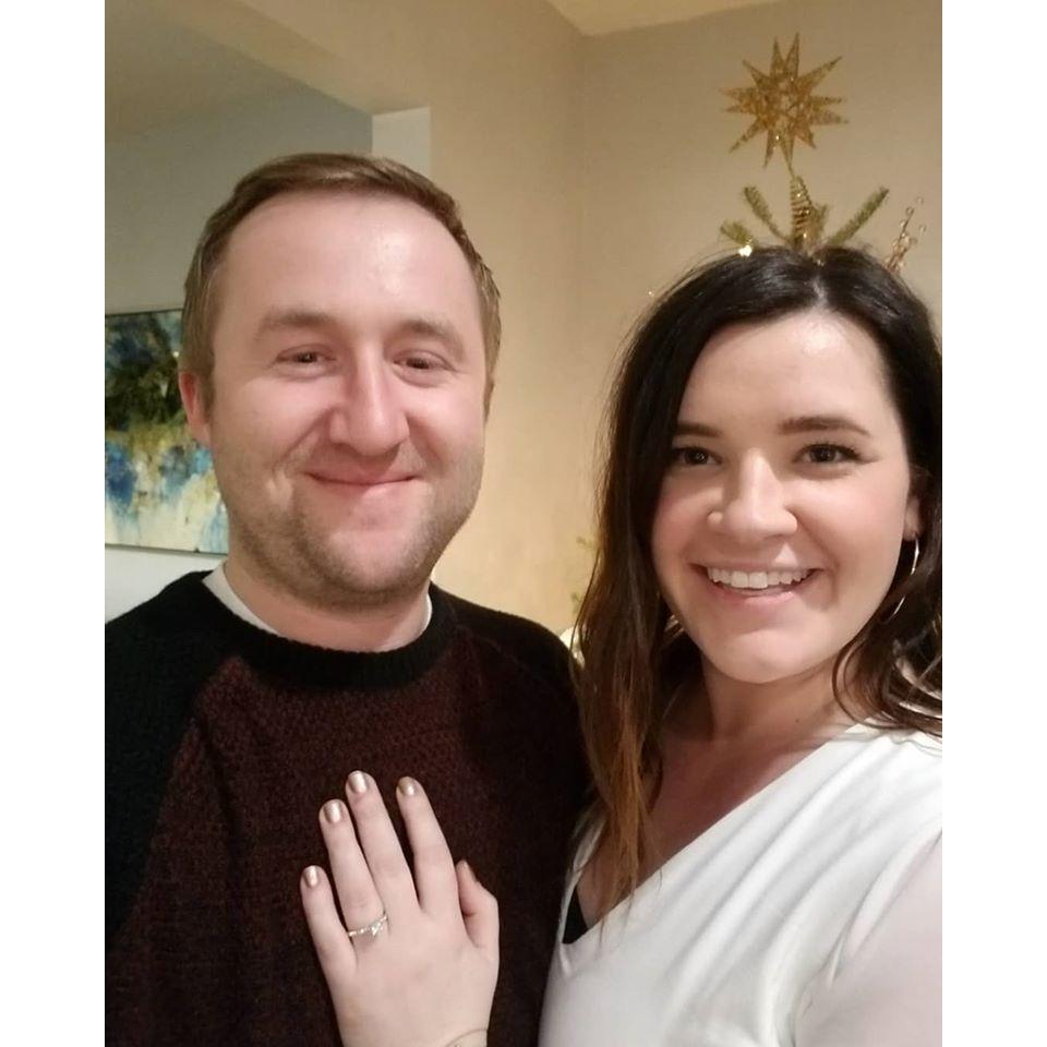 After Vince proposed on December 20, 2019!