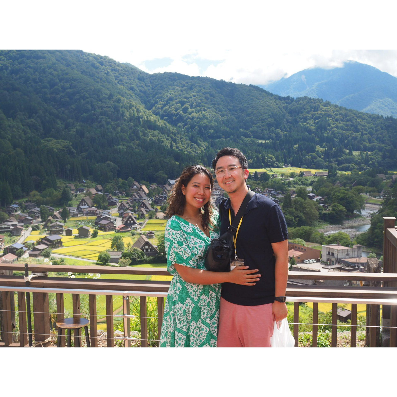 A small village in the mountains of Japan called Shirakawa.
