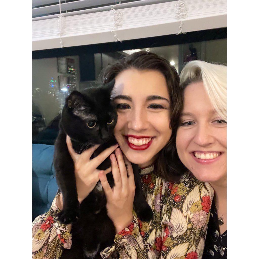 Family photo with Genevieve in 2021