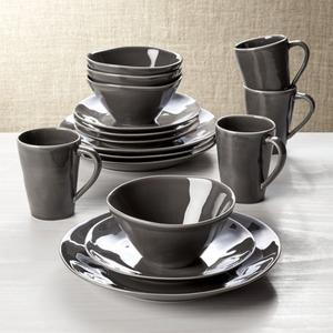 Marin White 16-Piece Dinnerware Set