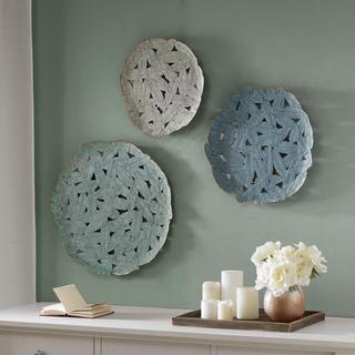 Rossi 3-Piece Iron Painted Wall Decor