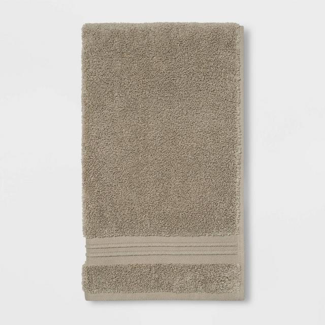 Spa Hand Towel Taupe - Threshold Signature™