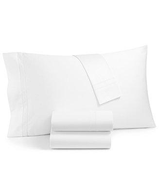 Gray (King) Classic Egyptian Cotton 4-Pc. King Sheet Set, Created for Macy's
