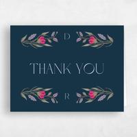 Blue Wedding Thank You - Jardin Landscape