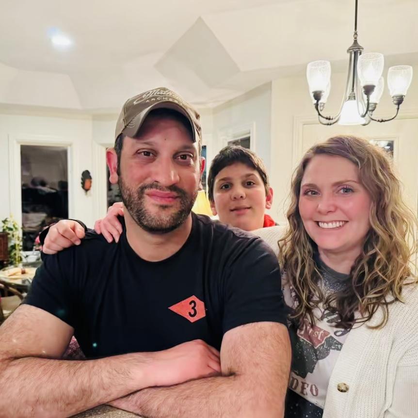Griffing home at Thanksgiving