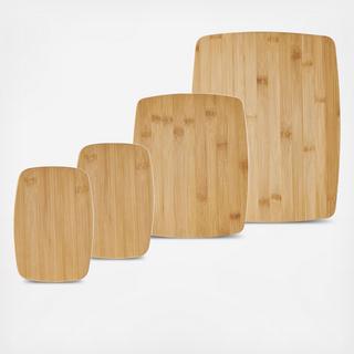 4-Piece Bamboo Cutting Board Set