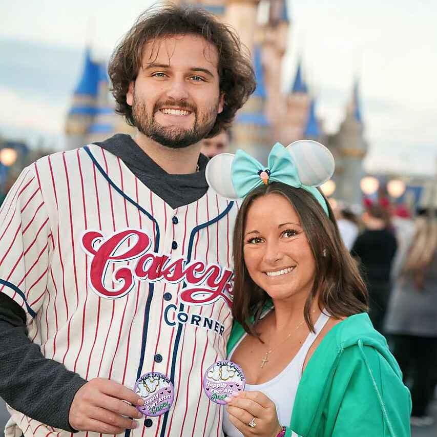 January 19, 2026 Celebrating our MAGICAL engagement in our favorite place