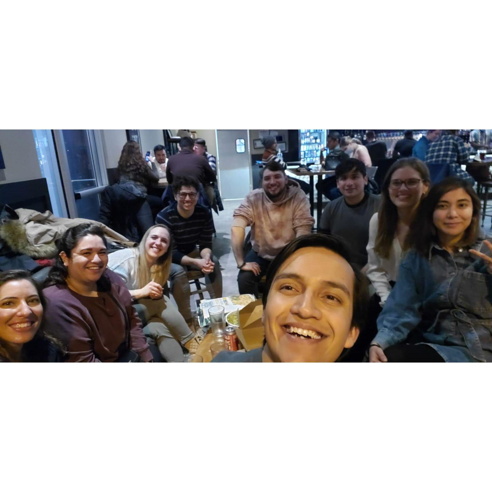 Lab outing at Riggs