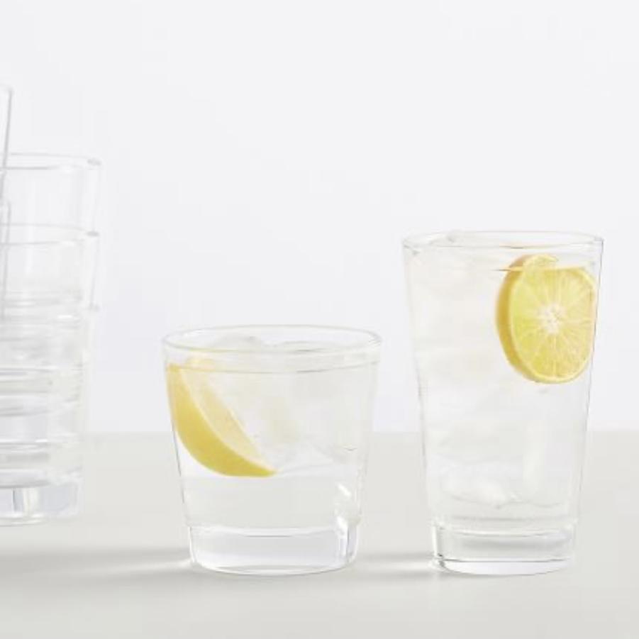 Astoria Stackable Drinking Glasses Tall - 14.25 Oz