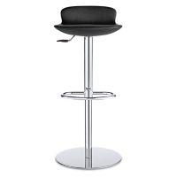 Leo Swivel Stool with Adjustable Base - GREY