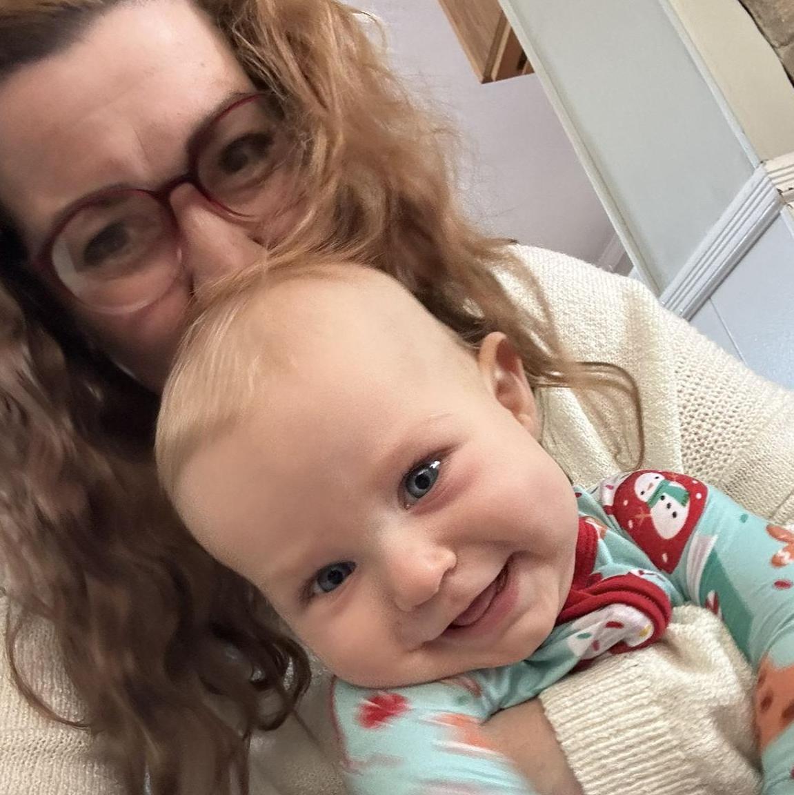 Celebrating our first Christmas together with Steve's family (& new niece Florence as pictured) Christmas Eve '24