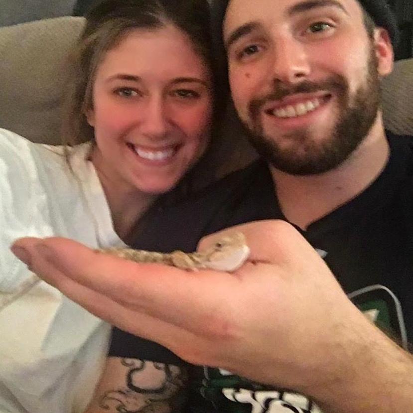 Before there were dogs. there was Jasper. The baby bearded dragon still has a very special place in their hearts.
Greenwich, CT - February 2017