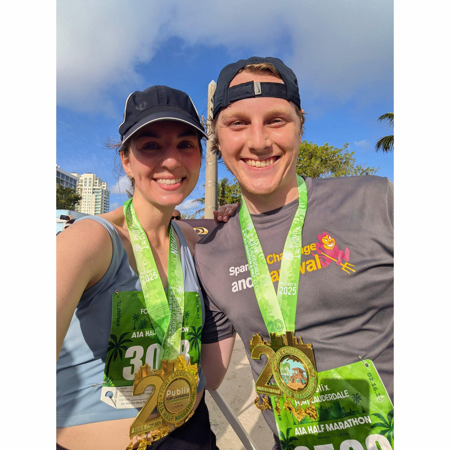 Zach's first half marathon