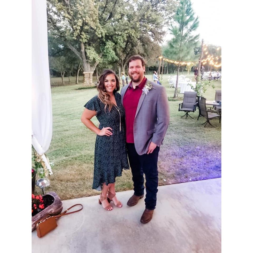 All dolled up for the Willard wedding, Oct 2020