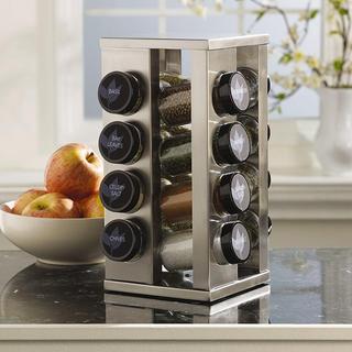 Revolving 16-Jar Heritage Spice Rack