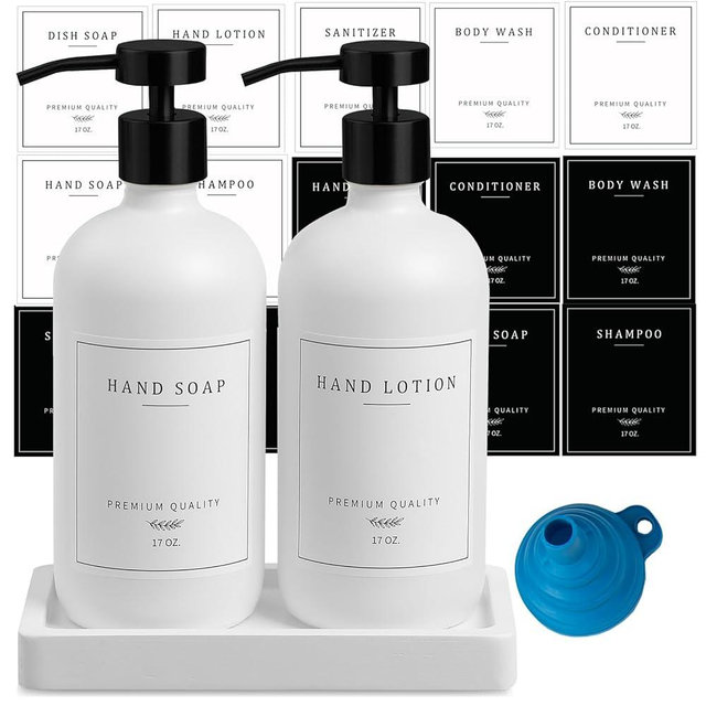 eggs sound White Glass Soap Dispenser - White Bottle/Black Pump-pd