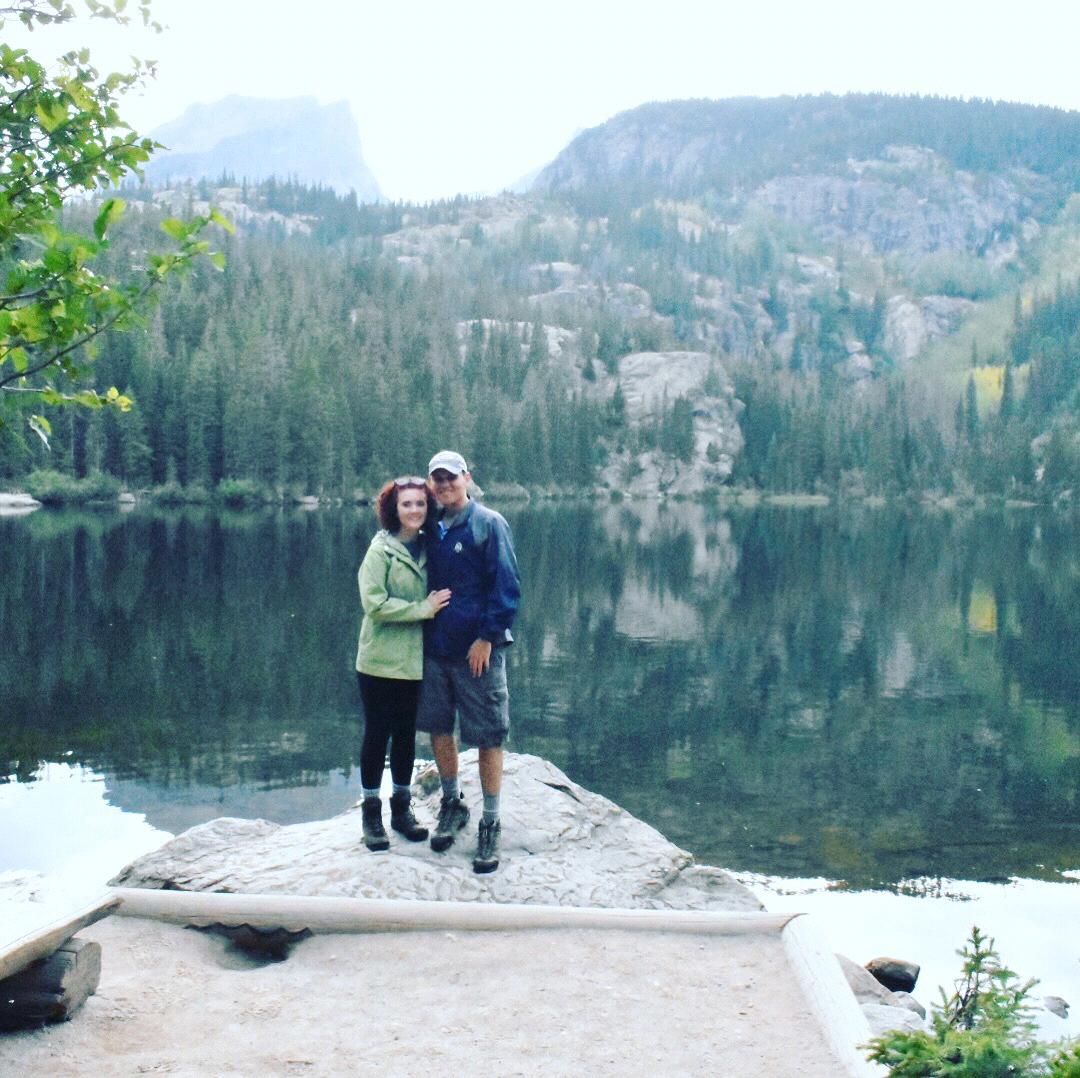 This scenic view is the exact spot where Caleb and Taylor got engaged