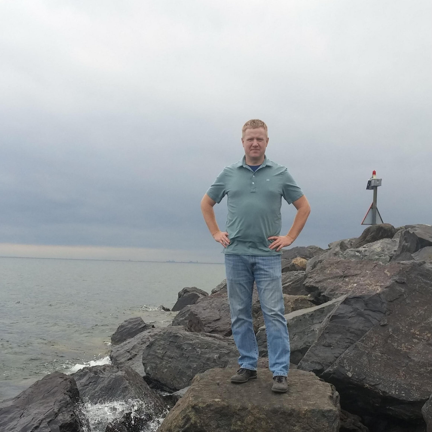 Enjoying the North Shore near Duluth, MN.