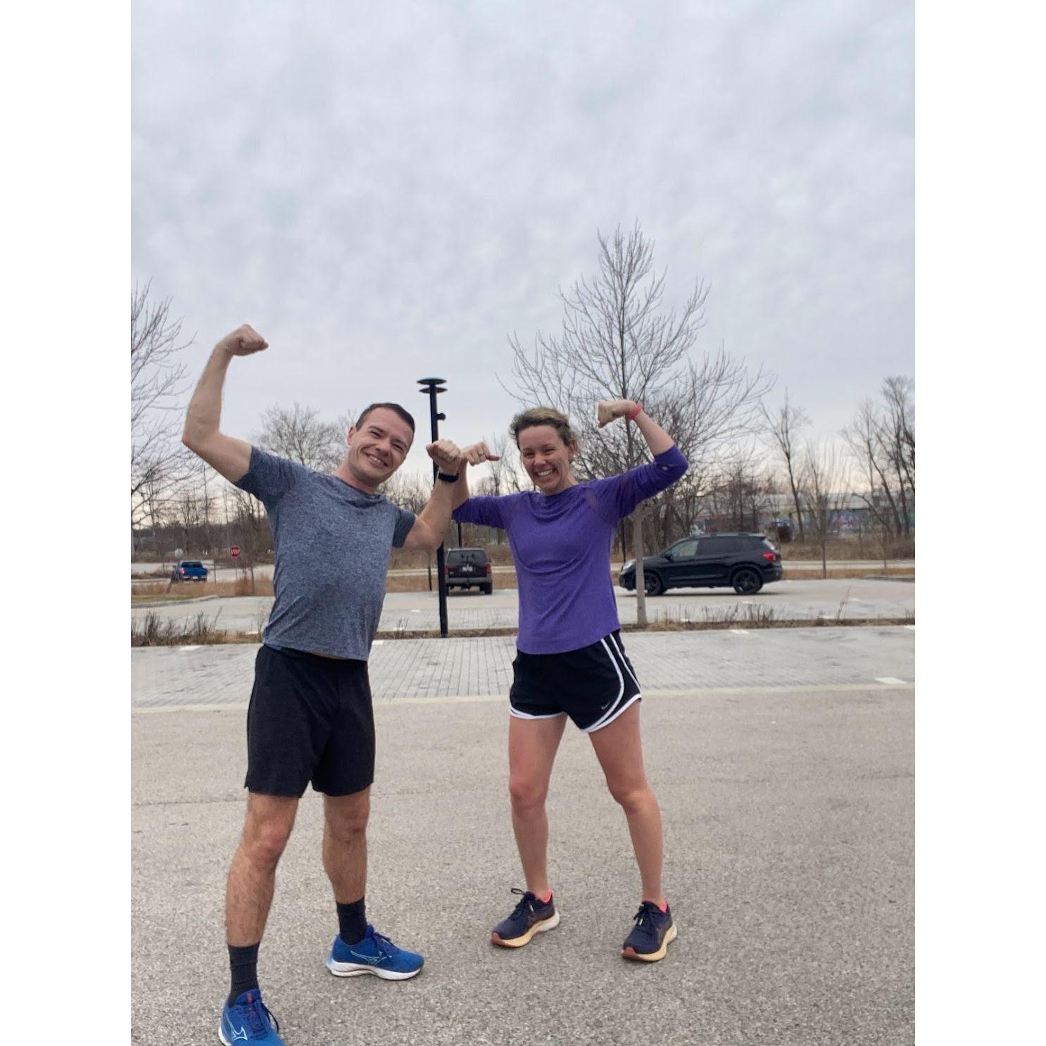 Running together