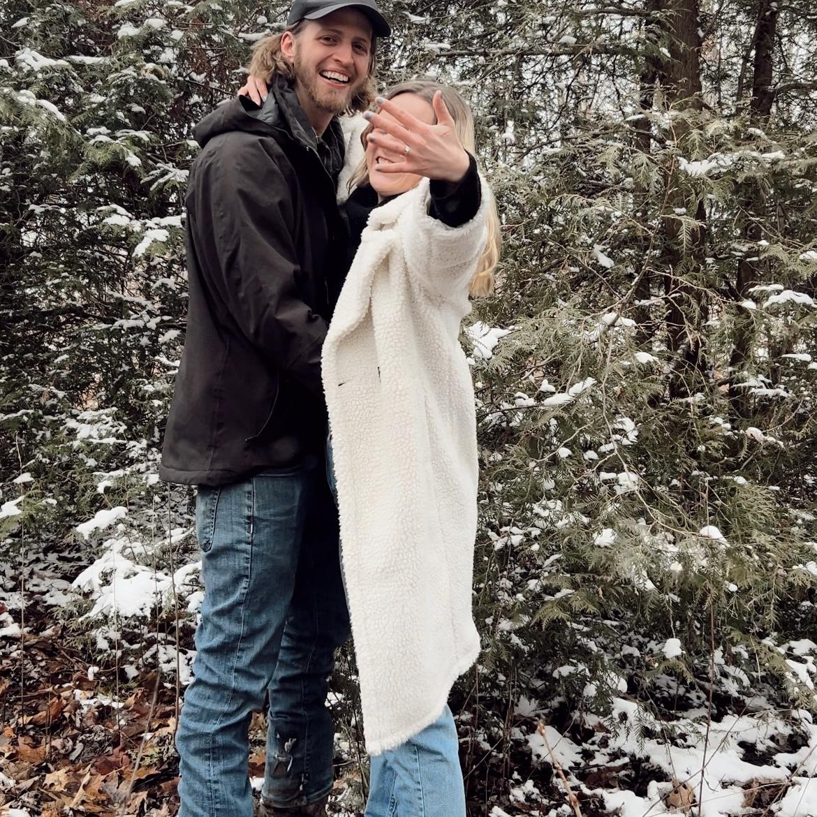 Showing off the bling