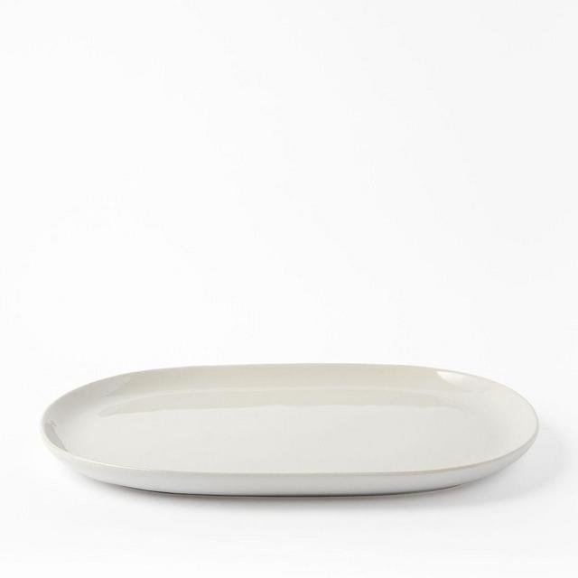 Kahlo Serveware, Large Platter, Stone, Speckled