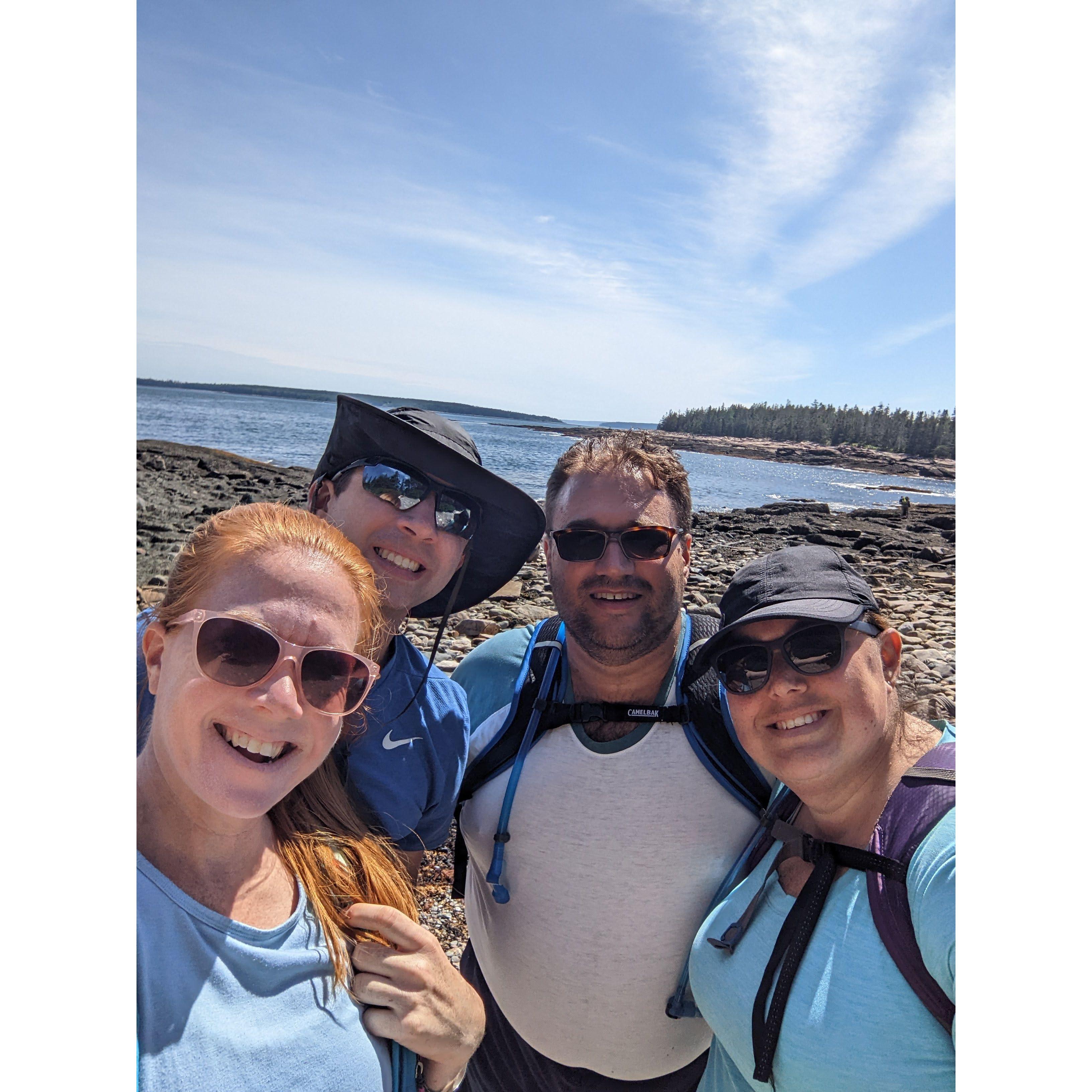 A gorgeous day of hiking in Acadia, MA
