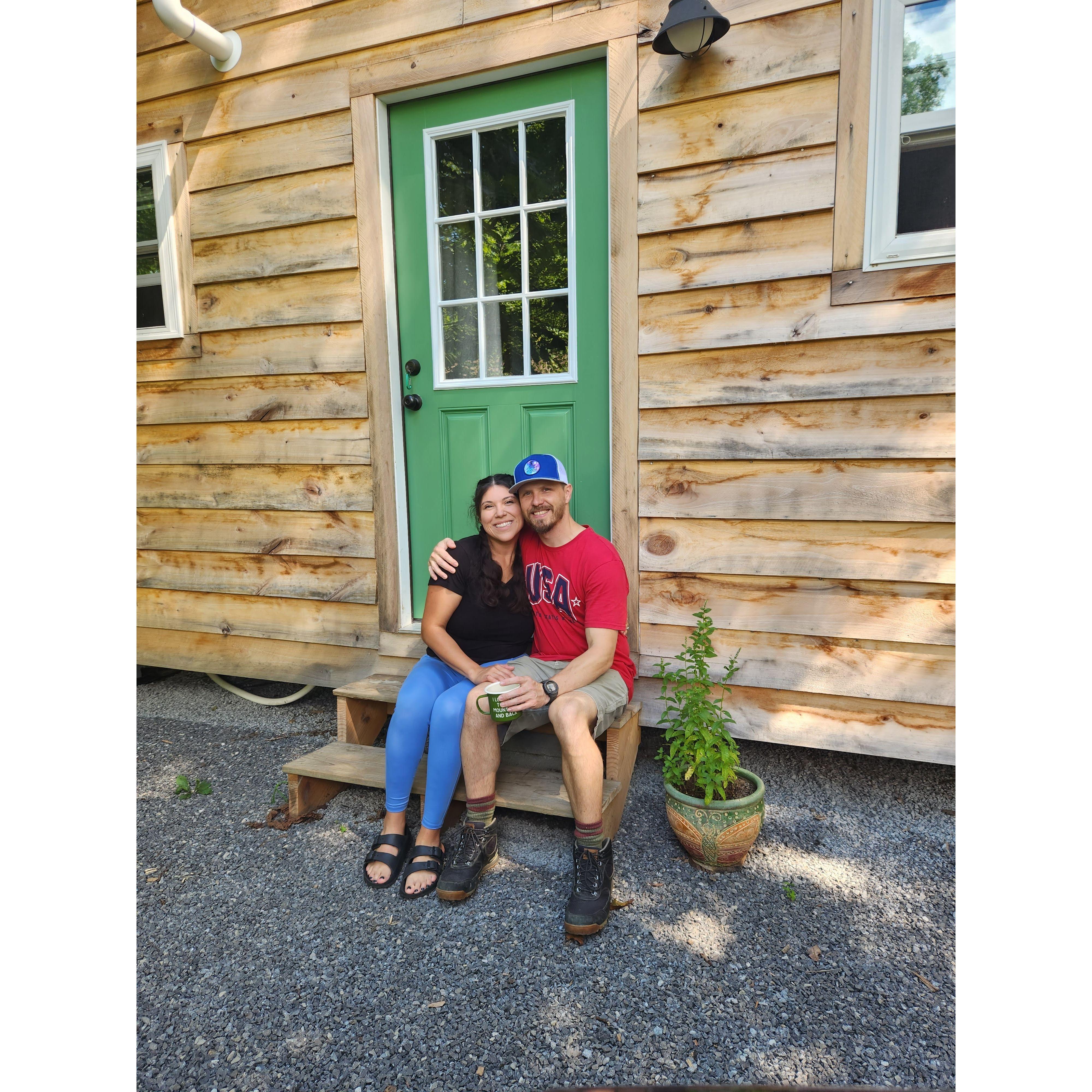 The day after he proposed :) July 2023