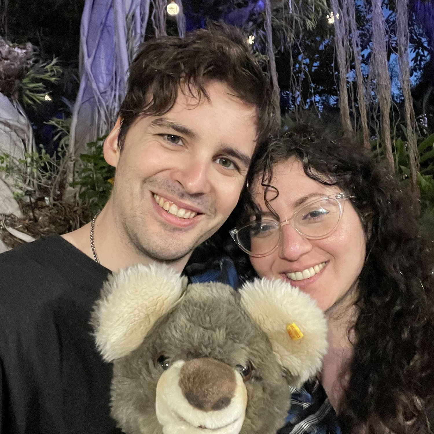 Posing with our koala bear, Papi Cholo at the San Diego Zoo, San Diego, CA
July 6th, 2025