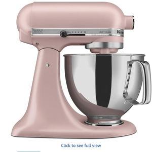 KitchenAid Artisan Series 5-Quart Tilt-Head Stand Mixer - KSM150PS, Dried Rose