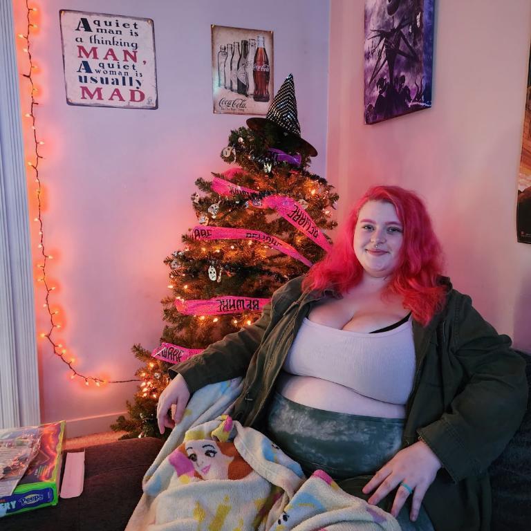 Christmas tree year round Bitches!! Halloween edition.
