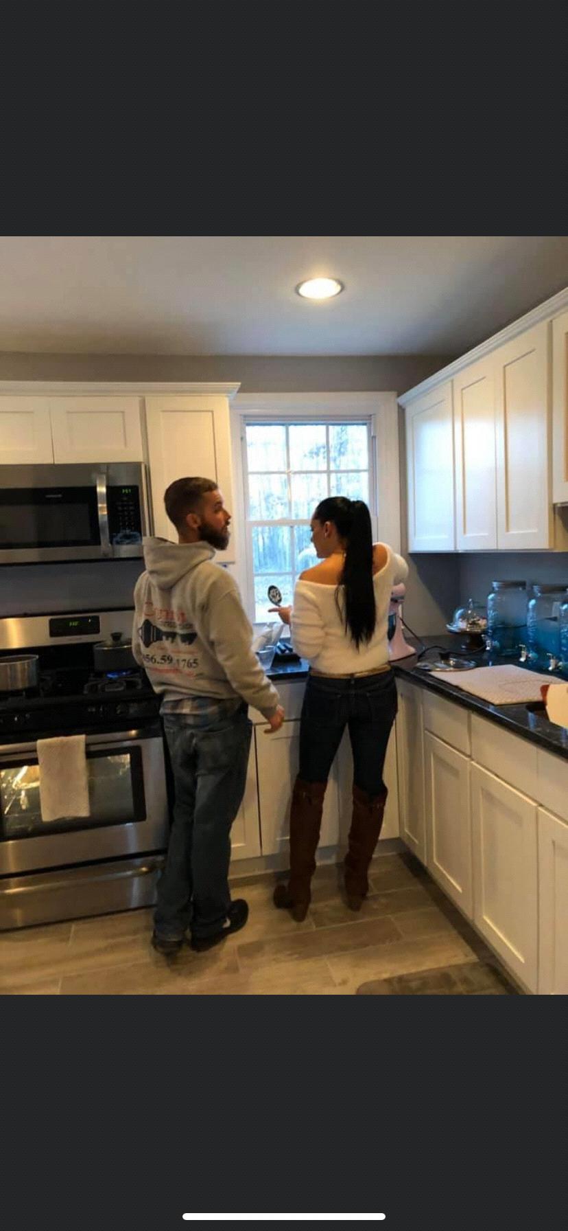 We love cooking together.