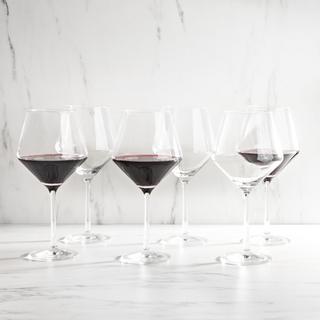 Puro Burgundy Wine Glass, Set of 6
