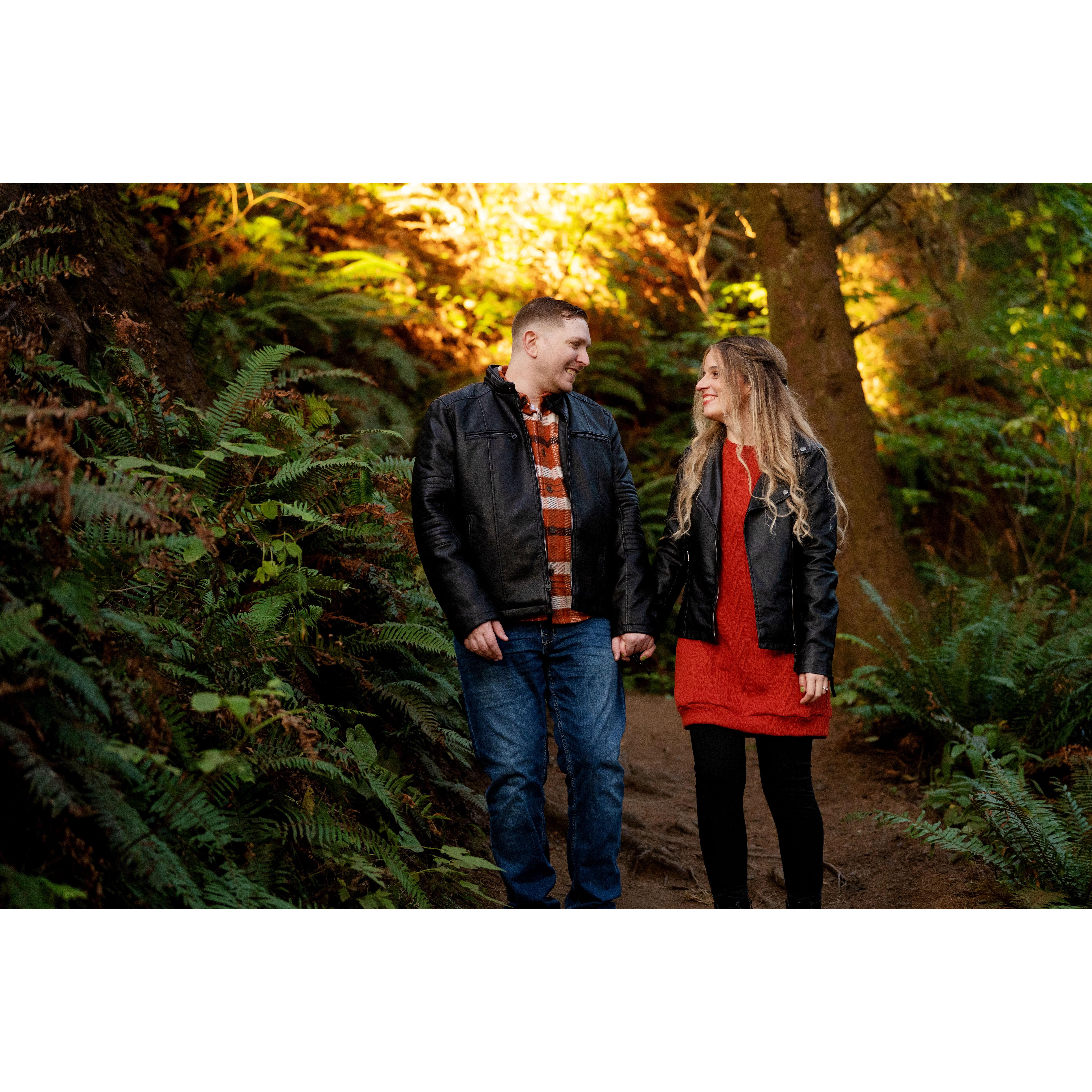 Engagement Photo Shoot. Ecola State Park, OR 9/7/23