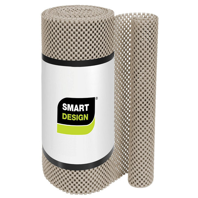 Smart Design Premium Grip Shelf Liner, 18" x 8' Roll