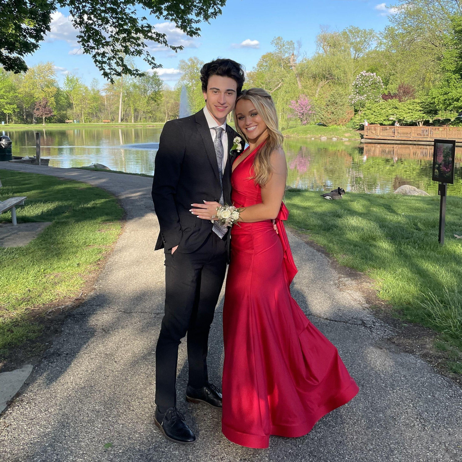 Lauren's senior year prom
