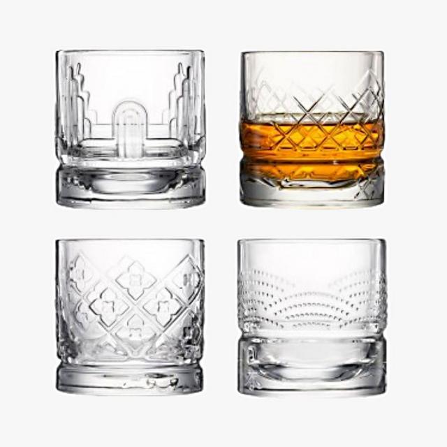La Rochere Dandy Assorted Whiskey Glasses - Set of 4